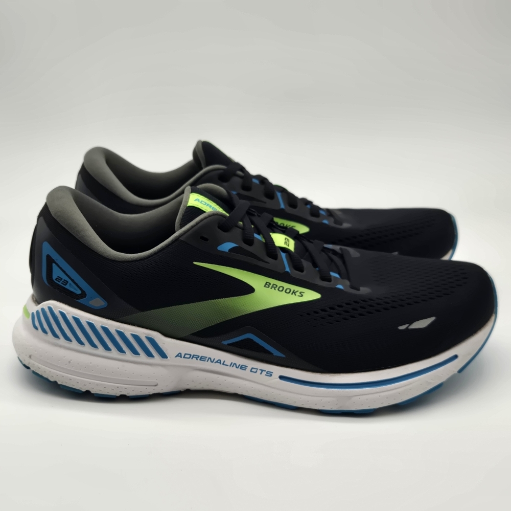 Brooks Mens Adrenaline GTS 23 1103911D006 Black Running Shoes Mens Size 10